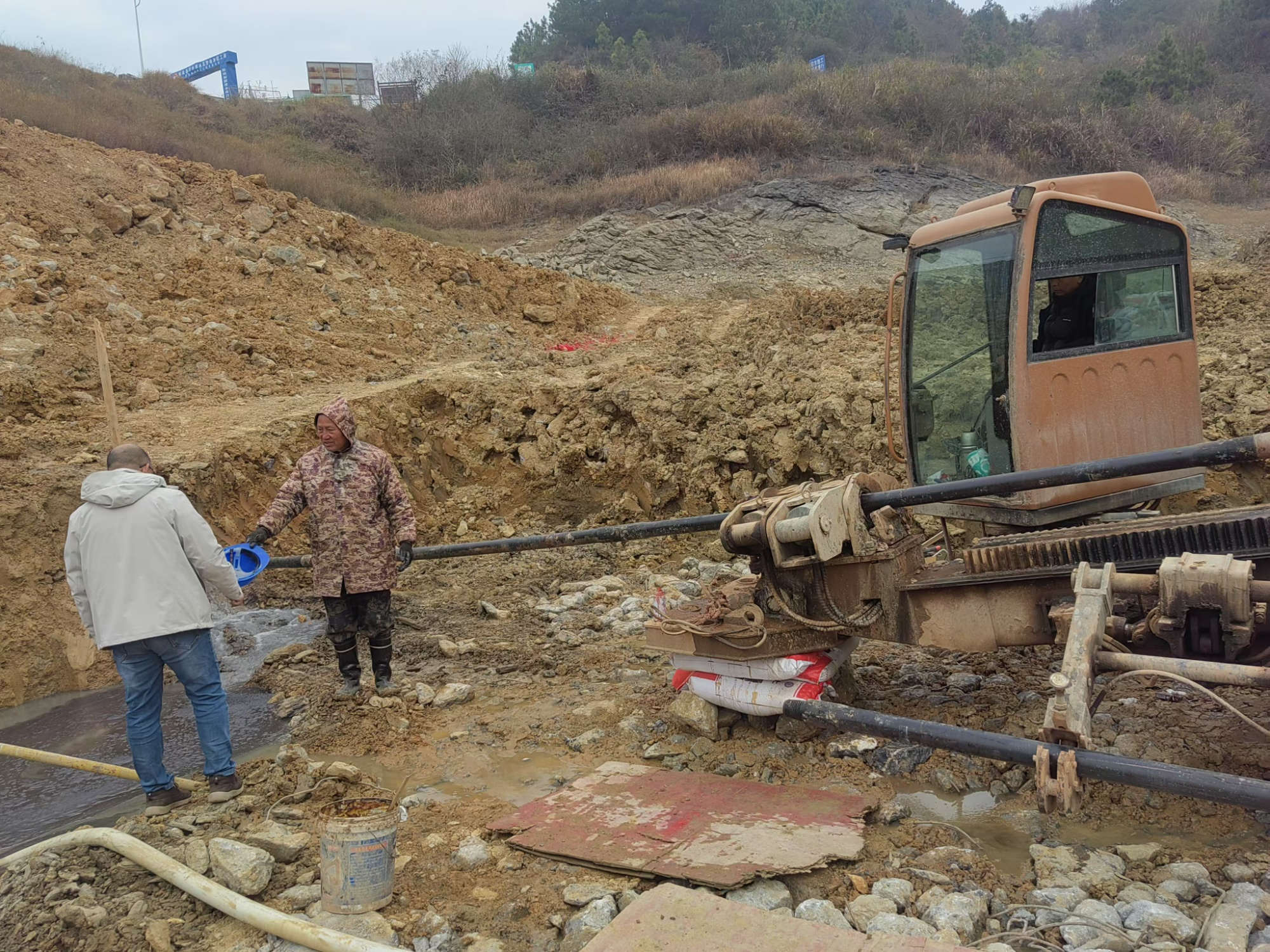 湖南临武县发投集团万水洞水库取引水工程有效推进